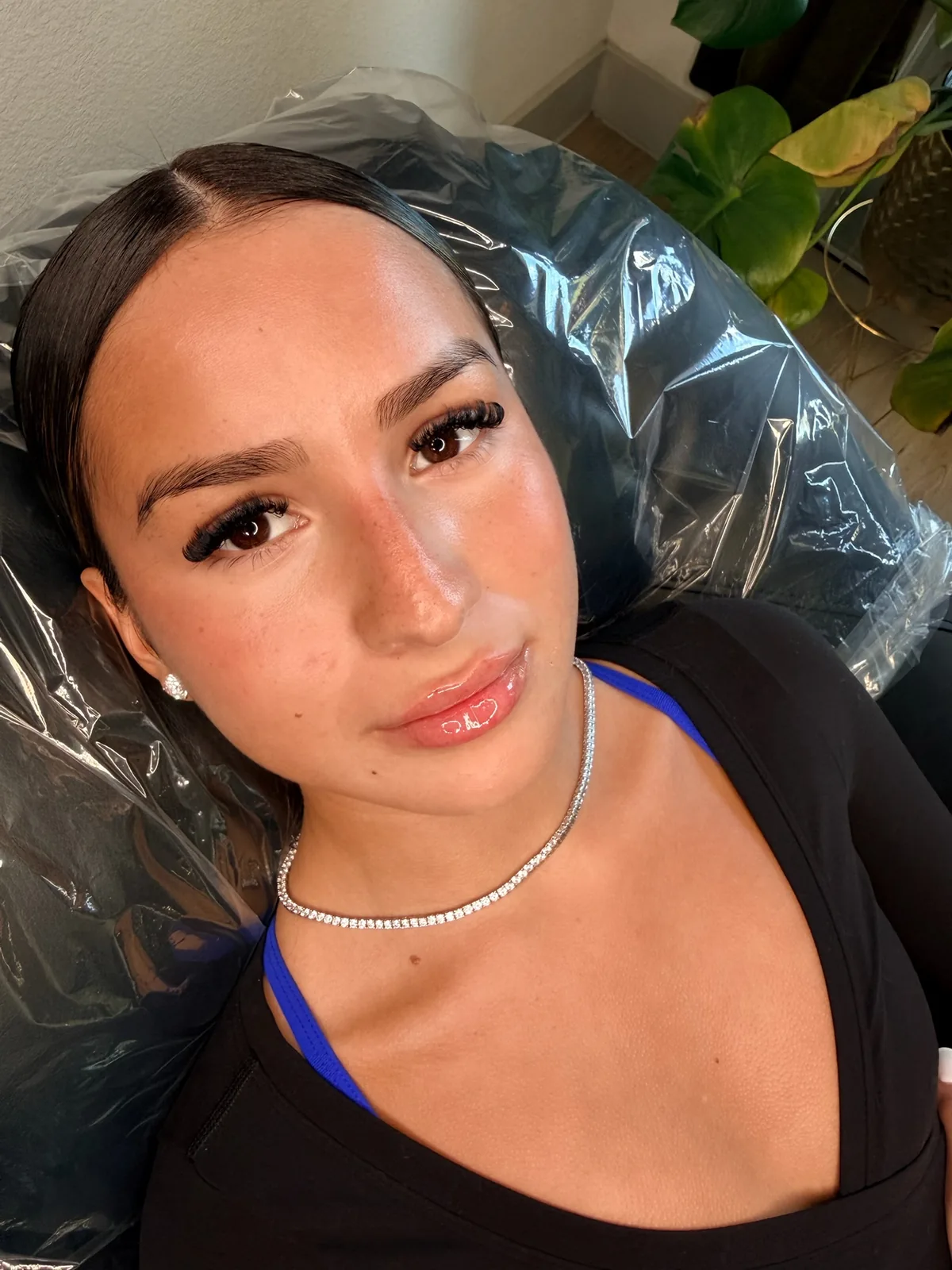 Client-facing facial balancing media from Brandy's work library